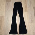 Aerie OFFLINE By  Real Me High Waisted Crossover Flare Legging in Black - Small Photo 1