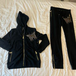 BCBGMAXAZRIA  Black butterfly set Photo 0