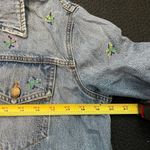 THE GREAT floral jean jacket size 0 Photo 7