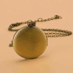 Moon Photo Locket Long Necklace. New Multiple Photo 1