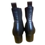 Everlane The Glove Boot Black ReKnit Block Heel Ankle Bootie Size 6 Photo 5