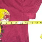 Disney World Surf Originals 100% Cotton Maroon Mickey Mouse Tee Photo 7