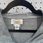 Talbots  Grey Full Zip Hoodie Long Sleeve Casual Comfort XL Cotton Modal Blend Photo 3