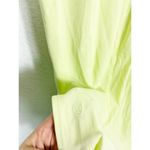 Lululemon All Yours Tank Maxi Dress Size Large Lime Green Workout Lightweight Photo 10