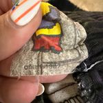 Vintage Ollie Pull On Wide Leg Pants High Rise Brocade Paisley Print Black Small Photo 4