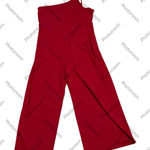 See You Monday see You‎ Monday Elegant Red One-Shoulder Jumpsuit Photo 0