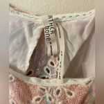 Anthropologie Feather Bone Gemma Eyelet Lace Camisole Multi-Color Tank Top Sz 8 Photo 1