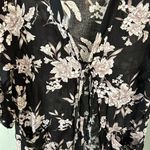 Spiritual Gangster Maya Kimono Beach Swim Coverup Floral Tie Closure V-Neck Photo 7