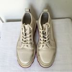 Christian Louboutin NWOB  Panamic Dune Donna Lug-Sole Platform Sneakers in Tan Photo 2