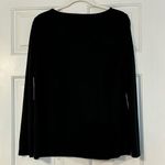 Multiples NWT  Black long Sleeve Tee Shirt Small Photo 2
