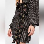 Free People  Wonderland Printed Mini Dress Size M Photo 2
