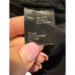 Gianni Bini Anthropologie  Size Medium Linen Blend Black Cuffed Stretch‎ #OP13-1 Photo 7