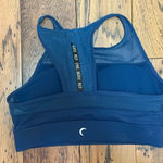 Zyia  Active Deep Blue All Star Bra Size Medium Photo 0
