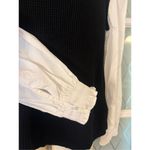 Design History Aritzia Lovers  Waffle Knit Long Sleeve Top Womens S Whimsigoth Photo 2