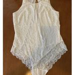 Flora Nikrooz High Neck Lace Bodysuit Photo 1