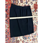 St. John Basics Black Santana Knit Pencil Skirt Classic Pull-On Women’s Photo 6