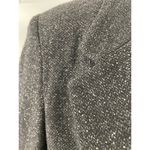 Kenar Studio Charcoal Tweed Wool Silk Blend Blazer size 6 Photo 7