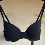 SKIMS  Fits Everybody T-Shirt Demi Bra Onyx Size  36A NWT Photo 1