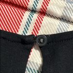 Loft  size small women's black sleeveless dress embroidered floral accents casual Photo 5