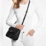 Michael Kors Emilia Small Leather Crossbody Bag Photo 9