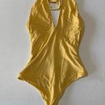 Lovers + Friends YELLOW BODYSUIT XS  Photo 0