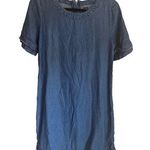 Gap  Denim XS Mid Wash Chambray Short Sleeve Dress Photo 0