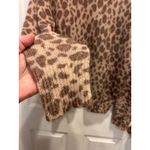 Vineyard Vines  Women's L‎ Leopard Print Mohair Wool Blend Sweater Quiet  Luxury Photo 2
