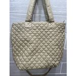Hsitandy‎ Beige Waterproof quilted tote bag NEW Photo 2