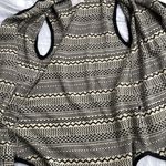 Mustard Seed  Kimono Poncho Womens Large/XL Aztec Tribal Open Front w/Sleeves Photo 7