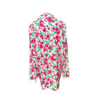 For Love & Lemons For Love‎ & Lemons Tanner Boyfriend Blazer In Pink Floral Plus Size 2X Photo 6