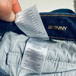 Michael Kors Dark Wash Zipper Accent Pockets Skinny Jeans Photo 4