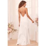 Elliatt Aisle Dress in White X-Large New Womens Maxi Gown Bridal Wedding Photo 10