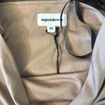 superdown Taupe Off Shoulder Bodycon Mini Dress XS Ruched Going Out Party NWT Photo 3