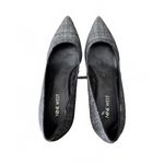 Nine West New  Women's Pumps Heels Size 7.5M Black Silver Sparkle Evening Party Photo 3