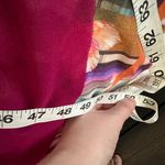 Fuzzi Women’s Small Cactus One Shoulder MIDI Dress Pink Photo 5