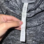 Lululemon  Pullover Forever Endeavour Long Sleeve in Jacquard White Black size 8 Photo 2