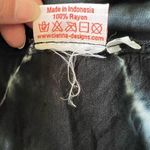 Cienna tie dye Knee length skirt blue white size large Photo 6