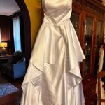 Cinderella bridal gown sz 2 XS 12.5 bust 14.5 waist White Photo 6