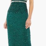 Mac Duggal NWOT Sleeveless High Neck Midi Sheath Dress NEW Size 6 deep emerald Photo 0