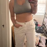 Old Navy white wide leg jeans Photo 0