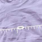 Aerie  lavender athletic fitted crop top Photo 2
