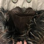 Laundry by Shelli Segal Quilted Puffer Coat Faux Fur Hood Coffee/Brown Medium Photo 10