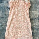 Princess Polly  Pink White Ivy Hollow Mini Dress US Size 2 Photo 2