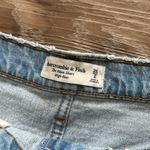 Abercrombie & Fitch The Mom High Rise Denim Shorts Photo 4