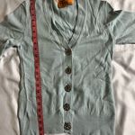 Tory Burch Light Blue Cardigan Sweater Photo 6