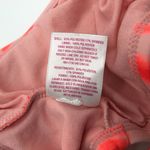 Xhilaration Bikini Top Ruched Cap Sleeve Removable Cups Tie Dye Pink S Photo 3