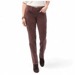 Democracy "Ab"solution Mid-Rise Corduroy
Straight Leg Pants 8 NWOT Fig jam color Photo 1