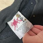 Vintage Hand Painted Animal Print Sweatshirt Lion Tiger Panther Gold Splatter Black Size undefined Photo 3