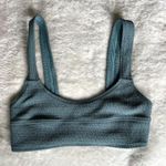 Wanderlust Textured Bikini Set Olive Size Small Green Photo 2