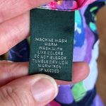 Ralph Lauren Lauren Women's Colorful Floral Button Down Shirt Size PS Photo 6